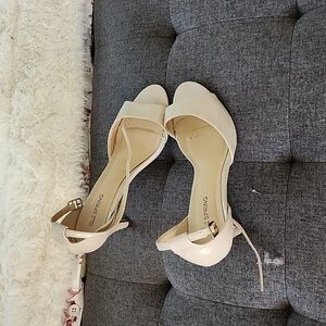 Sexy Call it Spring Heels in cream